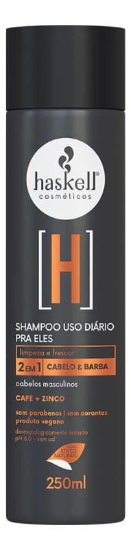 Shampoo Cabelo & Barba Pra Eles