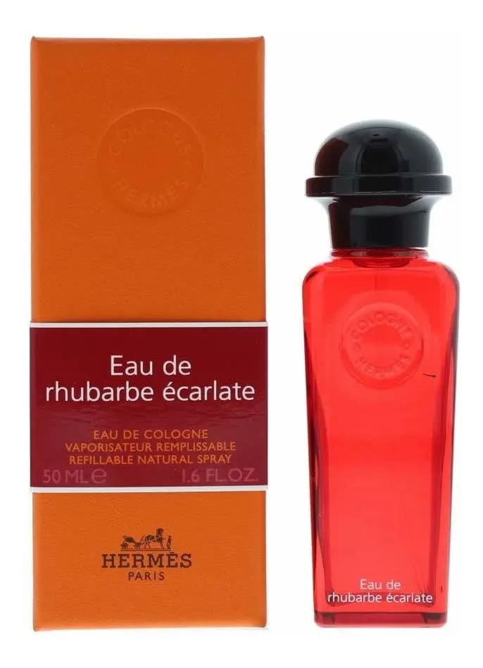 Perfume Hermès Eau de Rhubarbe Ecarlate 100ml Vegano Sem Gênero